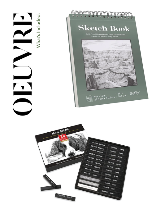 Charcoal & Sketch Pad